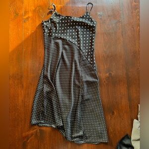 Silk Polka dot dress by A New Day NWOT